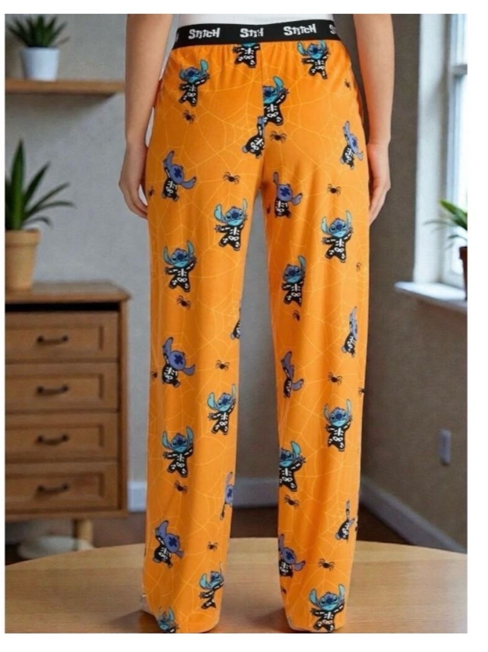 Disney Stitch Women’s Sleep Pants w/ pockets - Picture 3 of 8